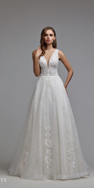 Свадебное платье А-силуэта Dotty