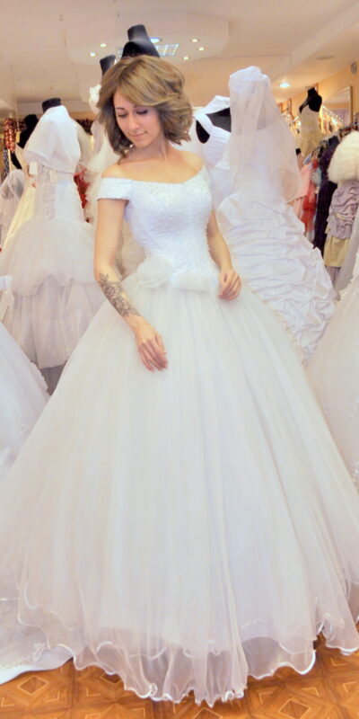Пышное свадебное платье Нежность