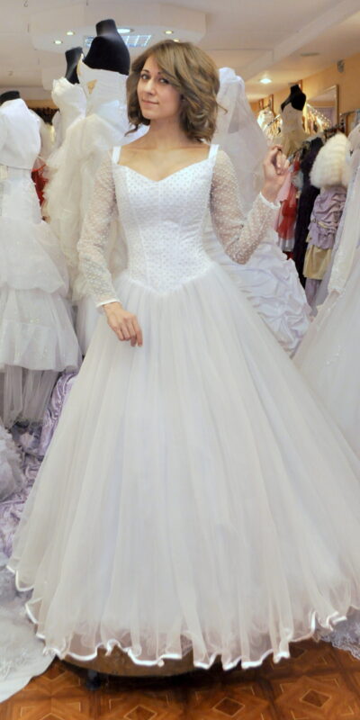 Свадебное платье А-силуэта Милена