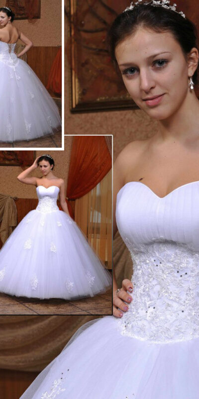 Пышное свадебное платье Адриана
