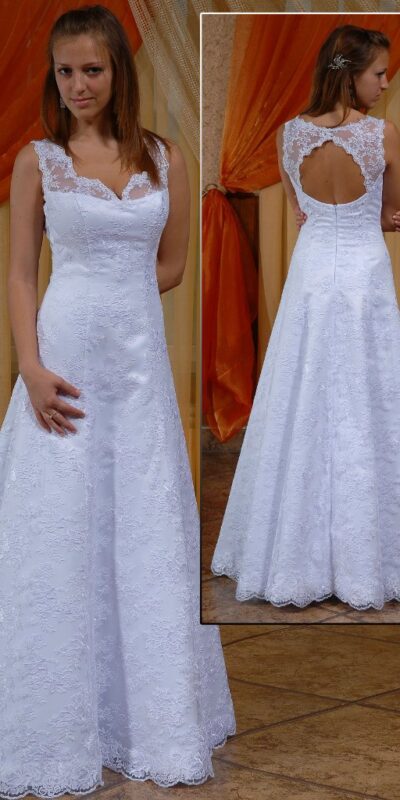 Свадебное платье А-силуэта Алика