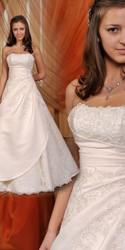 Свадебное платье А-силуэта Кэт