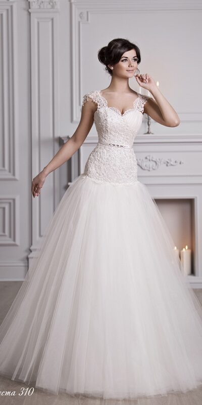 Свадебное платье А-силуэта Эрнеста