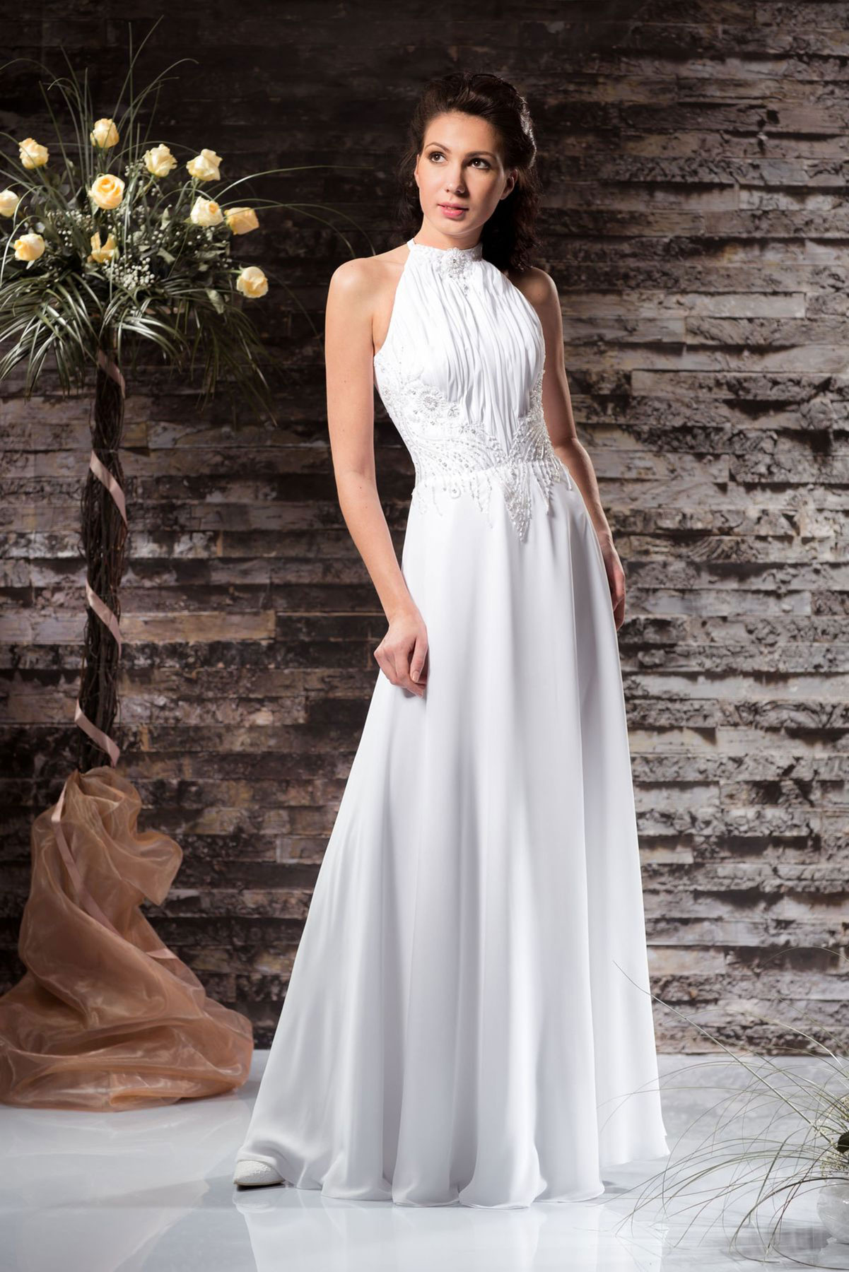 Прямое свадебное платье Аланта