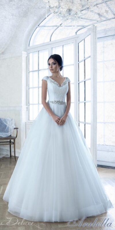Свадебное платье А-силуэта Арабелла