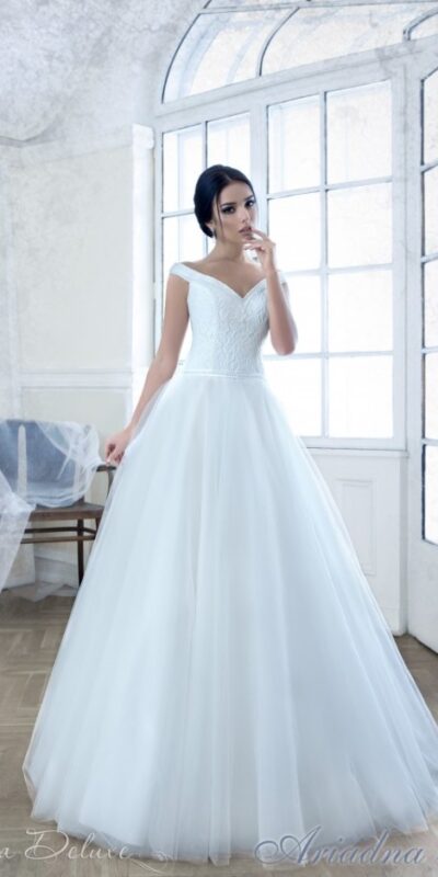 Свадебное платье А-силуэта Ариадна