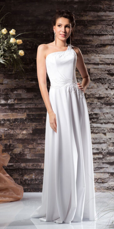 Прямое свадебное платье Ассоль