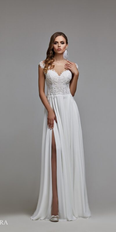 Прямое свадебное платье АстраDeLuxe