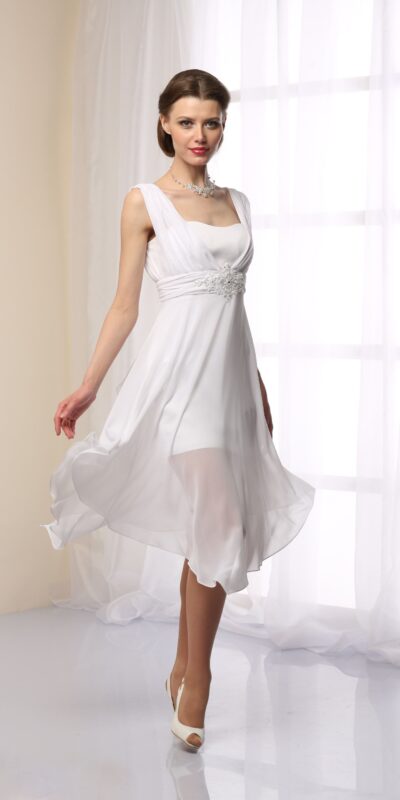 Свадебное платье миди Бруна