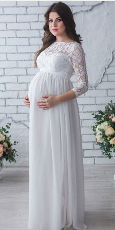 Свадебное платье для беременных Кэрол