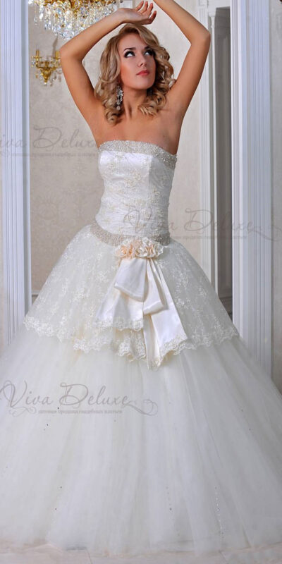 Пышные свадебные платья