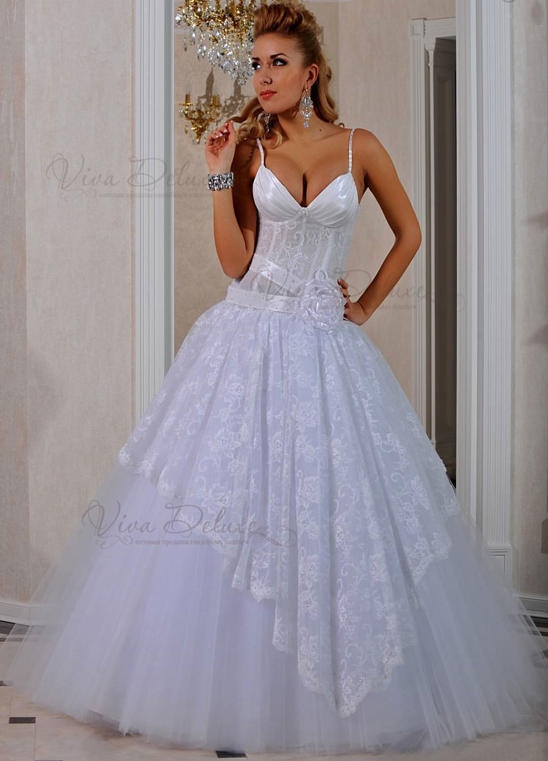 Пышное свадебное платье Даниэла