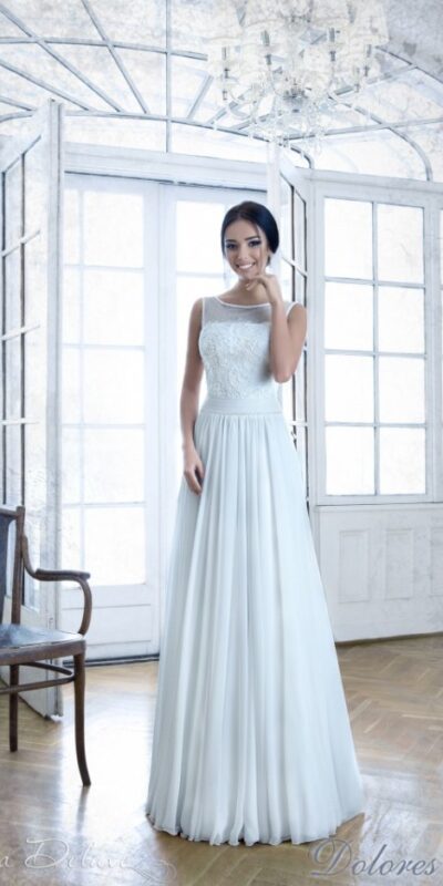 Прямое свадебное платье ДолоресDeLuxe
