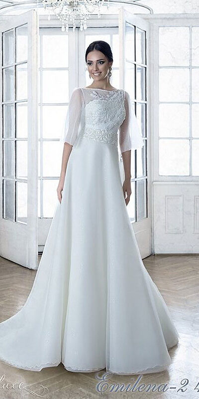 Платье для венчания ЭмиленаDeLuxe