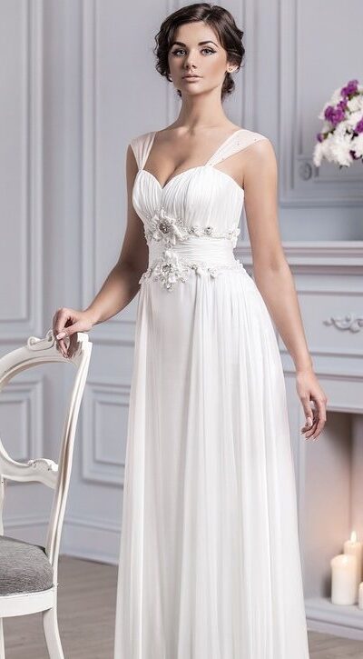 Греческое свадебное платье Ева