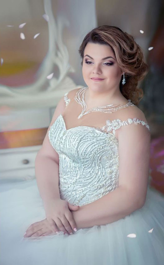 Свадебное платье Евгения лиф и рукава