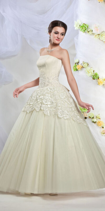 Пышное свадебное платье Гала