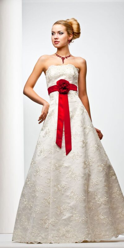 Свадебное платье А-силуэта Илона