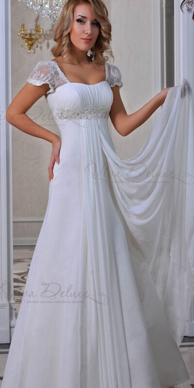 Греческое свадебное платье Лоридана