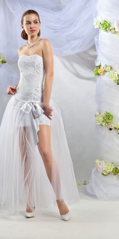 Короткое свадебное платье Инга