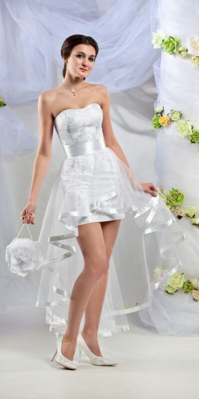 Короткое свадебное платье Инна