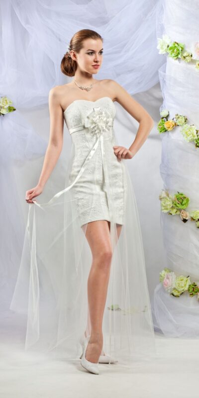 Короткое свадебное платье Ирма