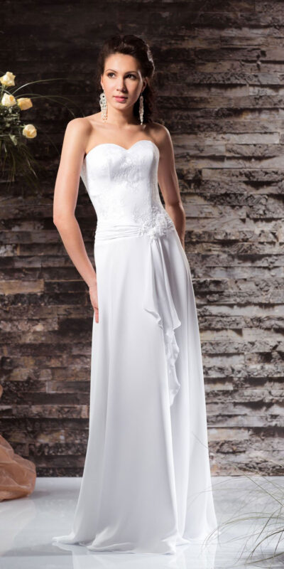 Прямое свадебное платье Исабель