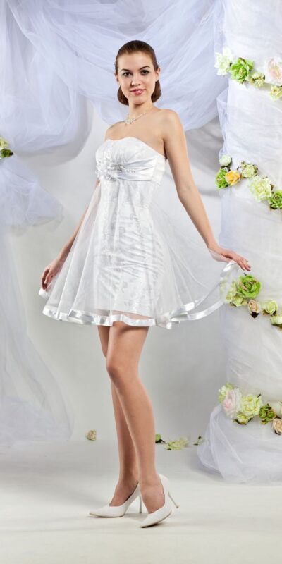 Короткое свадебное платье Летисия
