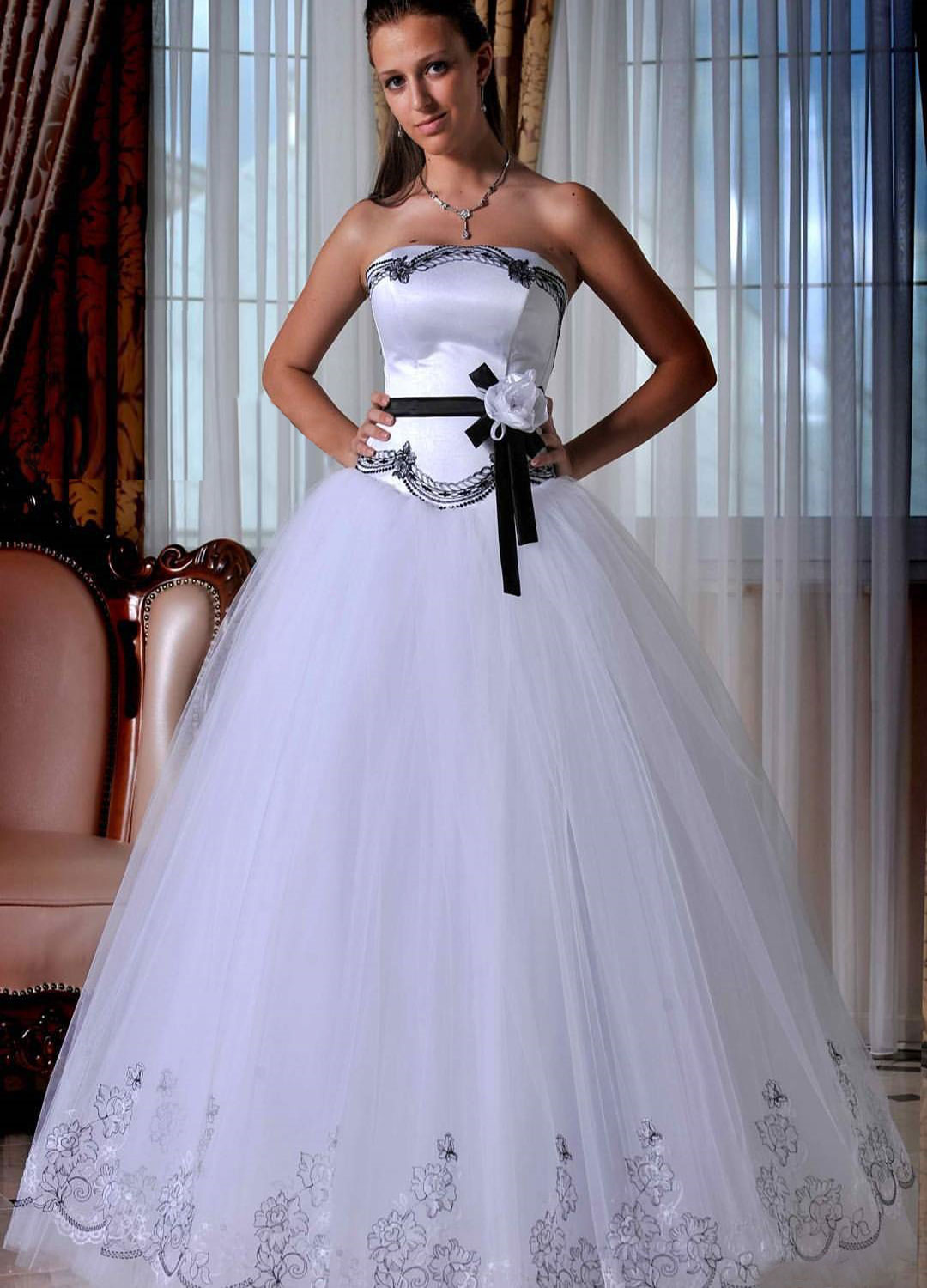 Пышное свадебное платье Майя