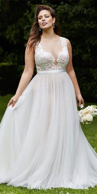 Белое свадебное платье Наталия