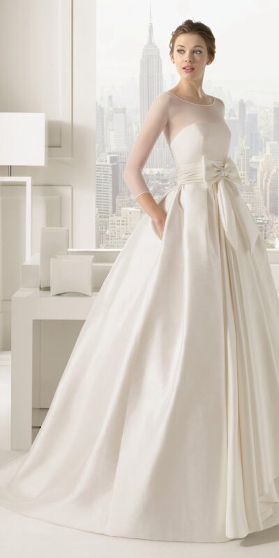 Свадебное платье с рукавами Нью-Йорк