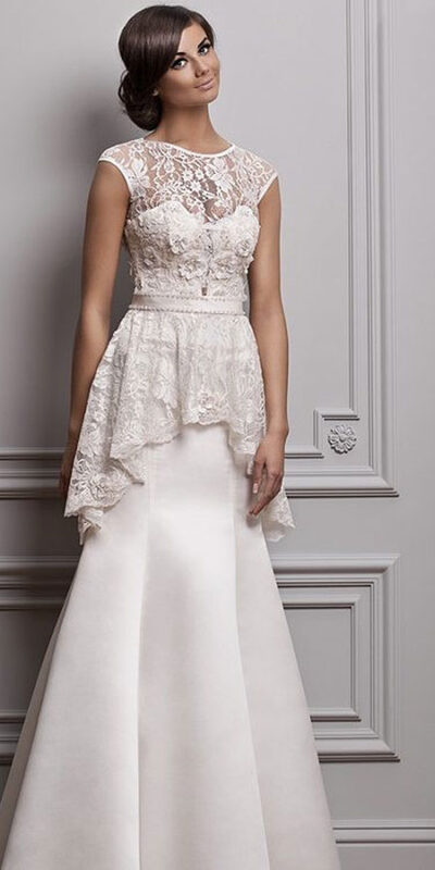 Кружевное свадебное платье Северин