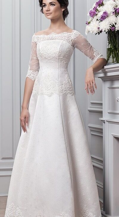 Кружевное свадебное платье Сильванна