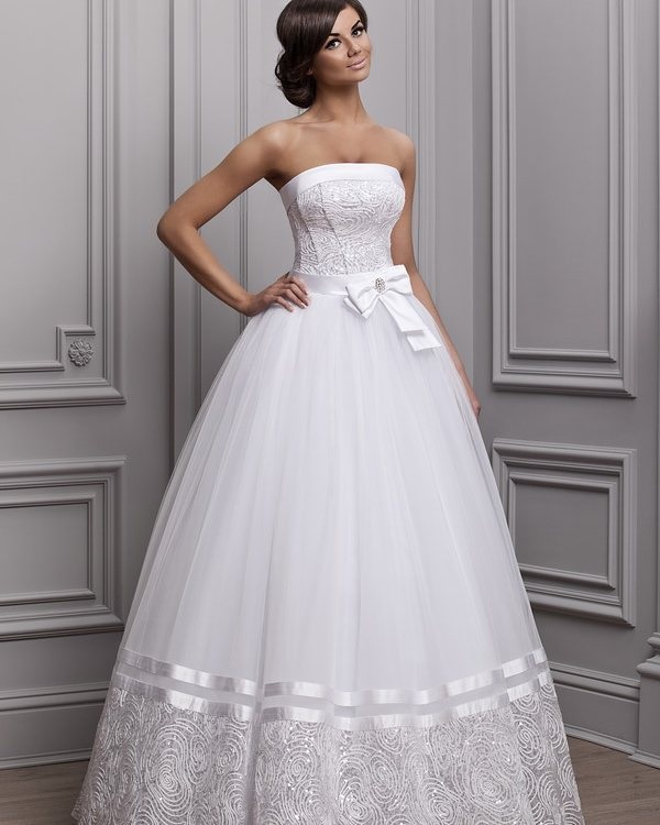 Пышное свадебное платье СнежанаDeLuxe