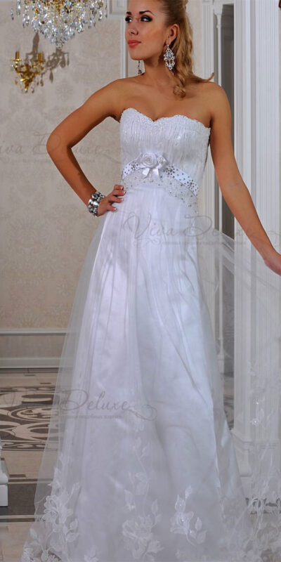 Прямое свадебное платье Тереза