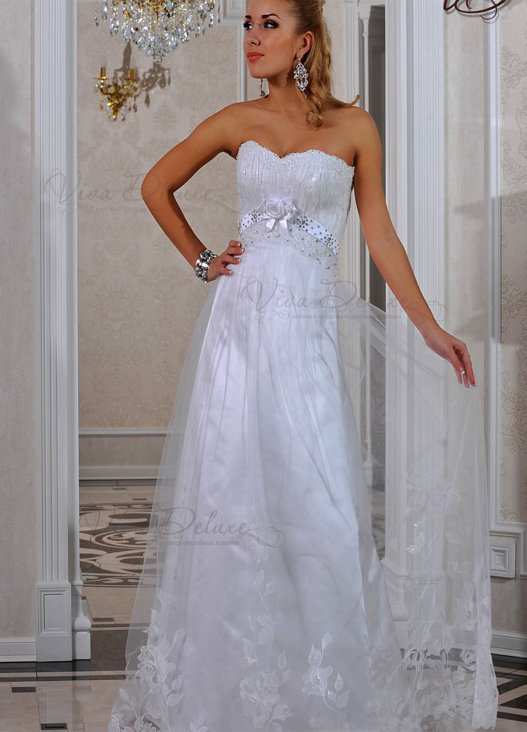 Прямое свадебное платье Тереза