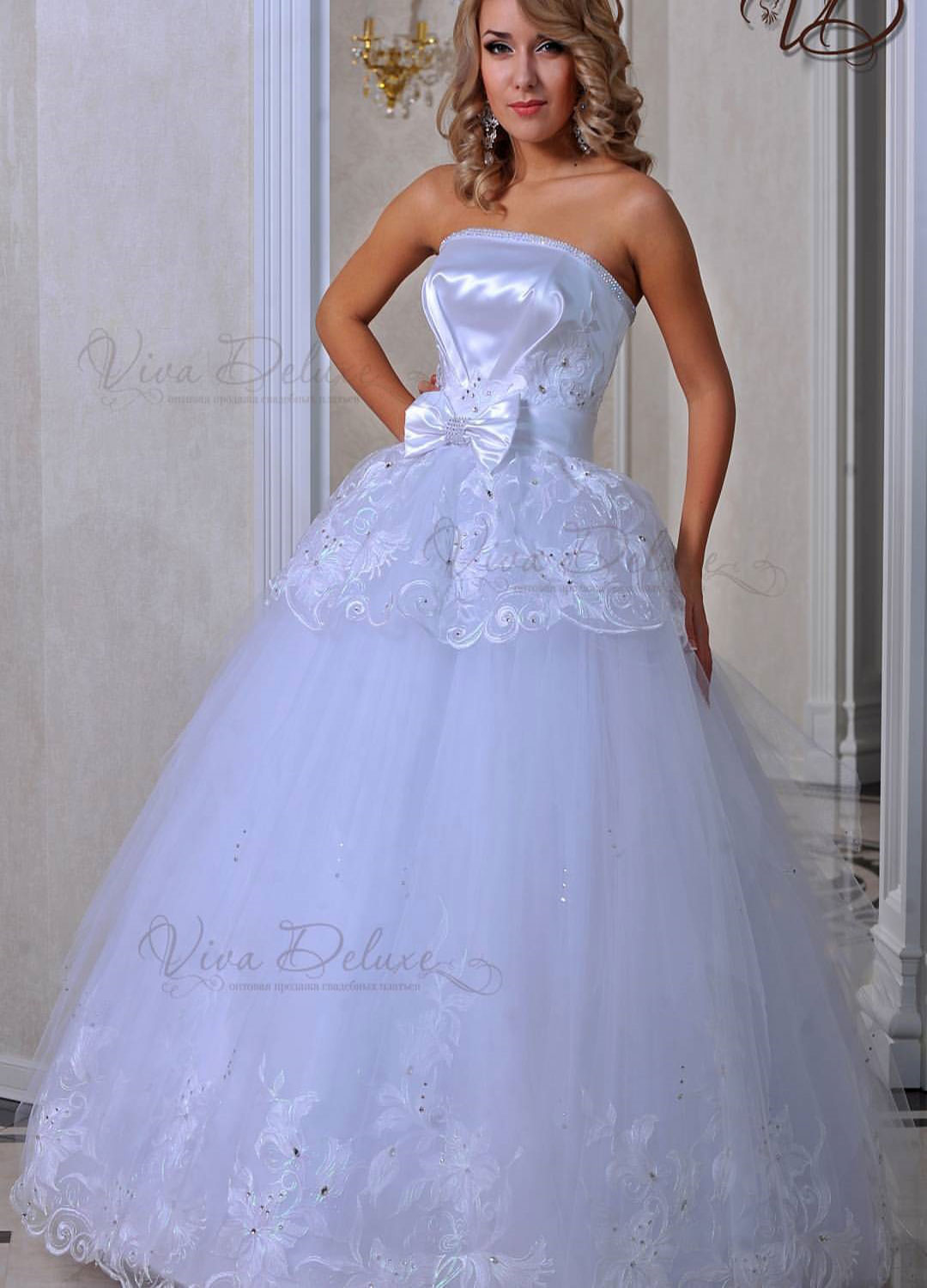 Пышное свадебное платье ЮлияВива