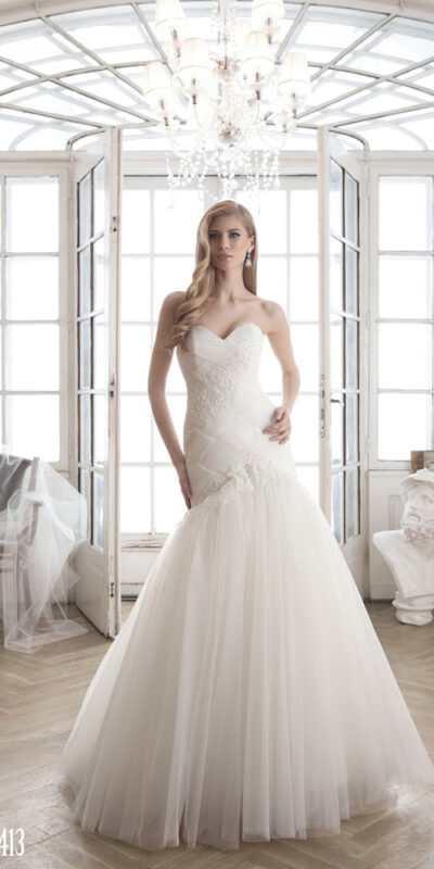 Свадебное платье русалка Корин413