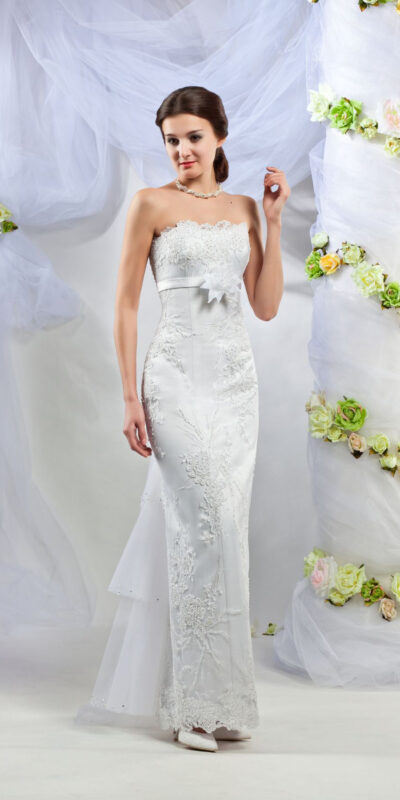 Свадебное платье русалка Эмма-Богема