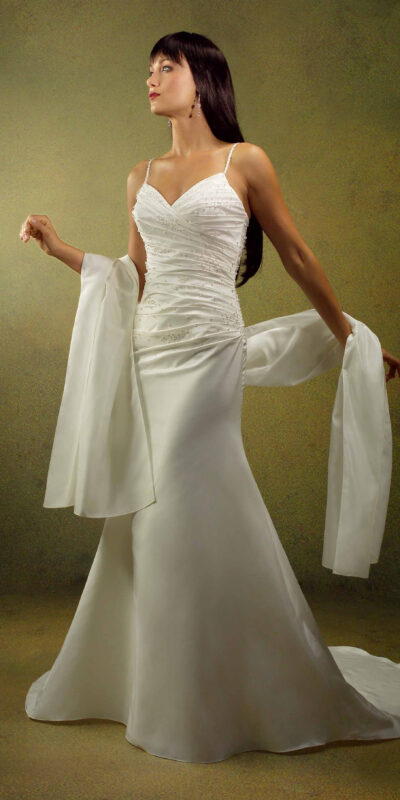 Свадебное платье русалка Леда