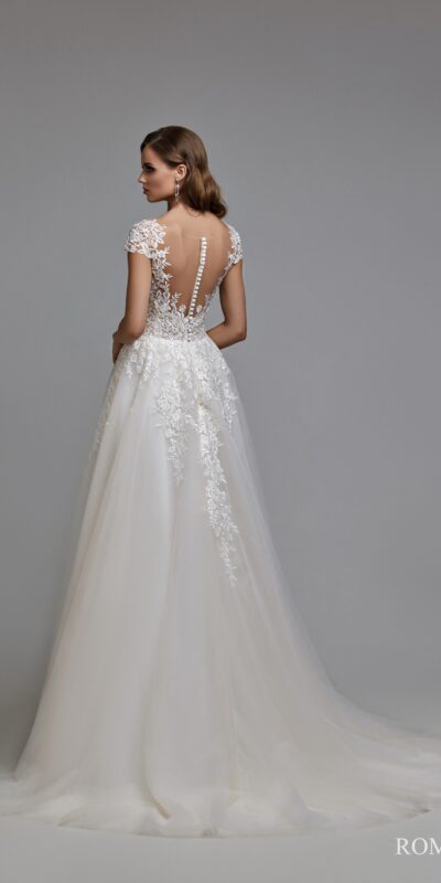 Свадебное платье Ромми спинка