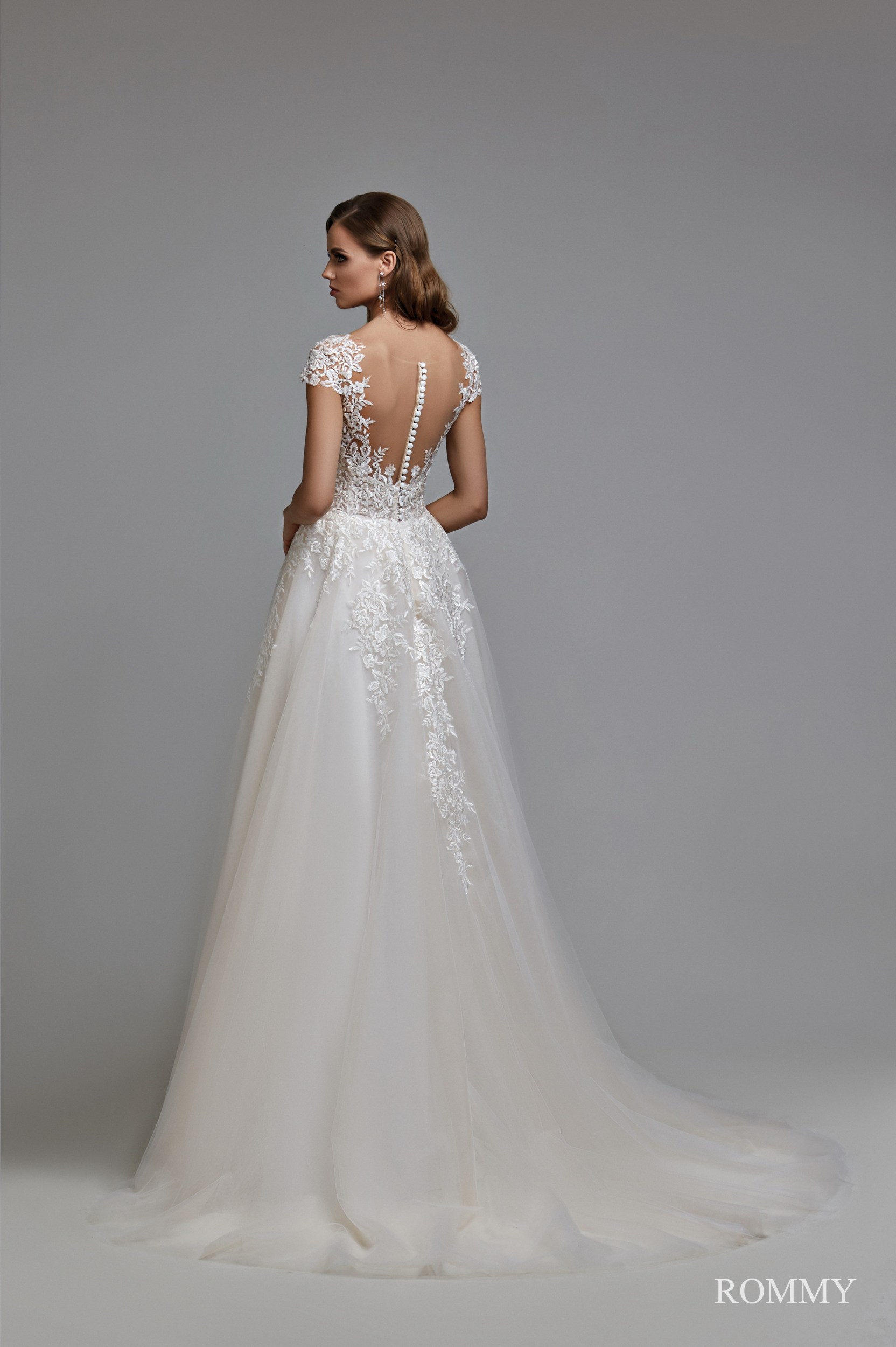 Свадебное платье Ромми спинка